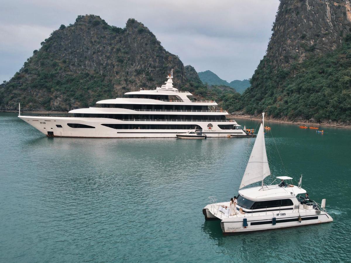 Hotel Scarlet Pearl Cruises - Wonder On Lan Ha Bay Ha Long Exteriér fotografie