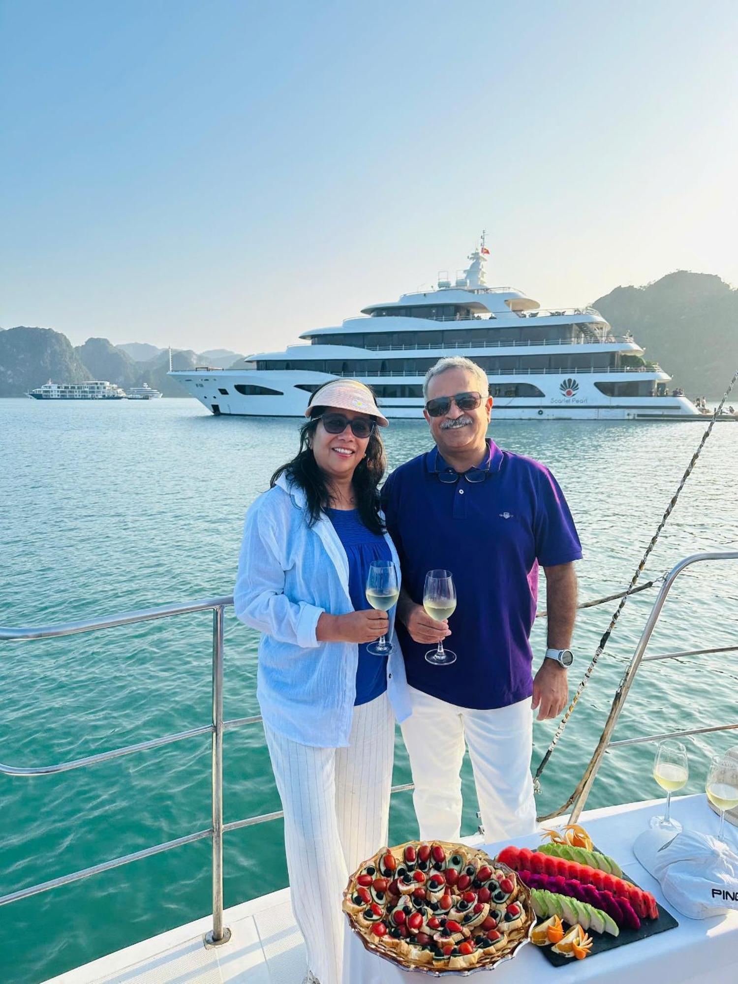 Hotel Scarlet Pearl Cruises - Wonder On Lan Ha Bay Ha Long Exteriér fotografie